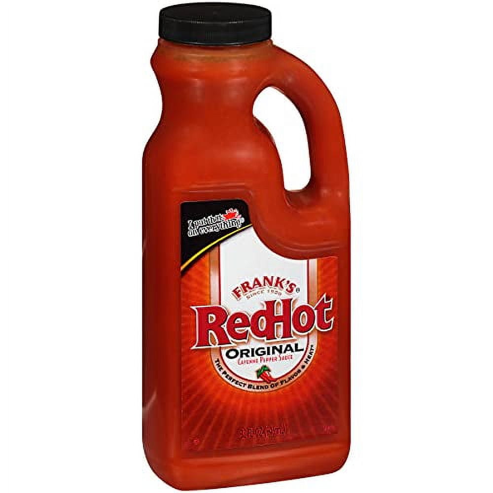 Frank's RedHot Original Hot Sauce (Keto Friendly), 32 fl oz - Walmart.com