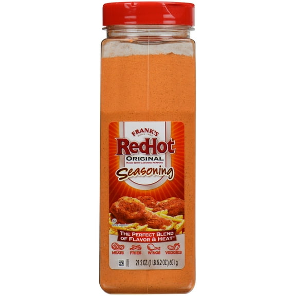 Frank's RedHot Original Seasoning, 21.2 oz Bottle