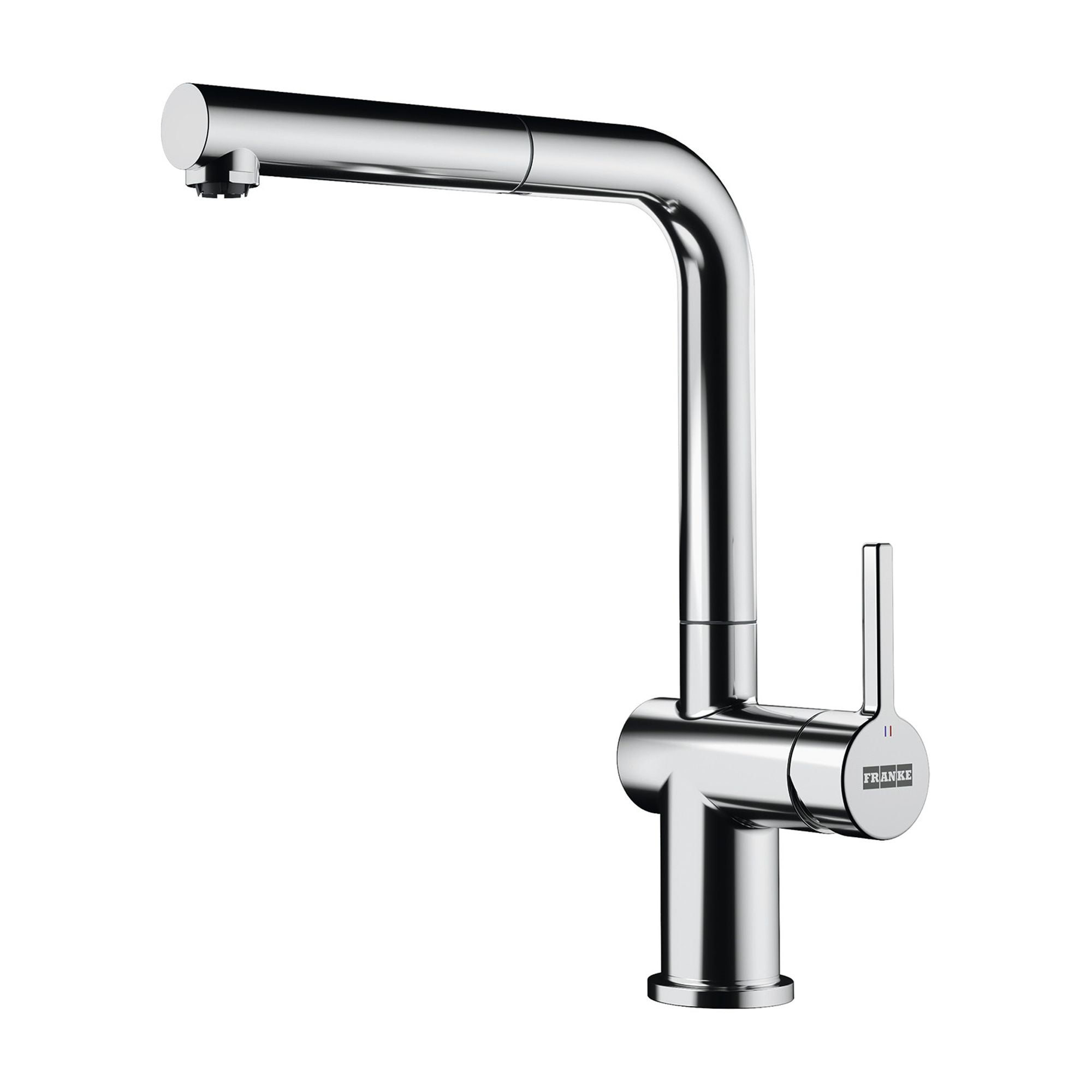 Franke ACT-PO-CHR Active 1.75 GPM Single Hole Pull Out Kitchen Faucet - Chrome