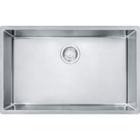 Franke CUX11027 Cube 18G Undermount Stainless Single Bowl Kitchen Sink for 33" Cabinets (minimum)