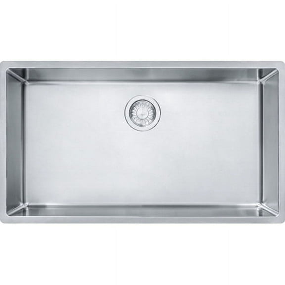 Franke Cube 31 1/2" x 17 3/4" x 9" Undermount Single Bowl Stainless Steel Kitchen Sink
