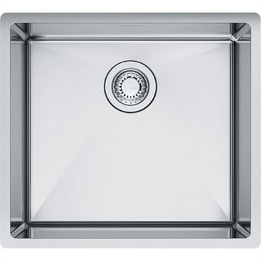 Franke Cux11019 Cube 19-9/16" Single Basin Undermount Kitchen Sink - Stainless Steel