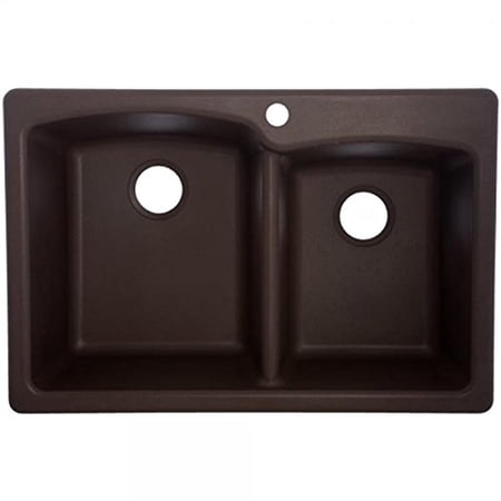 ELLIPSE DBL SNK 22""MOCHA (Pack of 1)