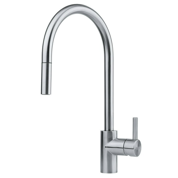 Franke Eos-Pd Eos Neo 1.75 GPM Single Hole Pull Down Kitchen Faucet - Stainless Steel