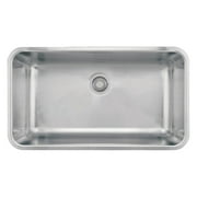Franke Gdx11031 Grande 32-3/4" Undermount Single Basin Stainless Steel Kitchen Sink - Silk