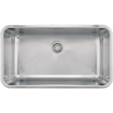 Franke Gdx11031 Grande 32-3/4" Undermount Single Basin Stainless Steel Kitchen Sink - Silk