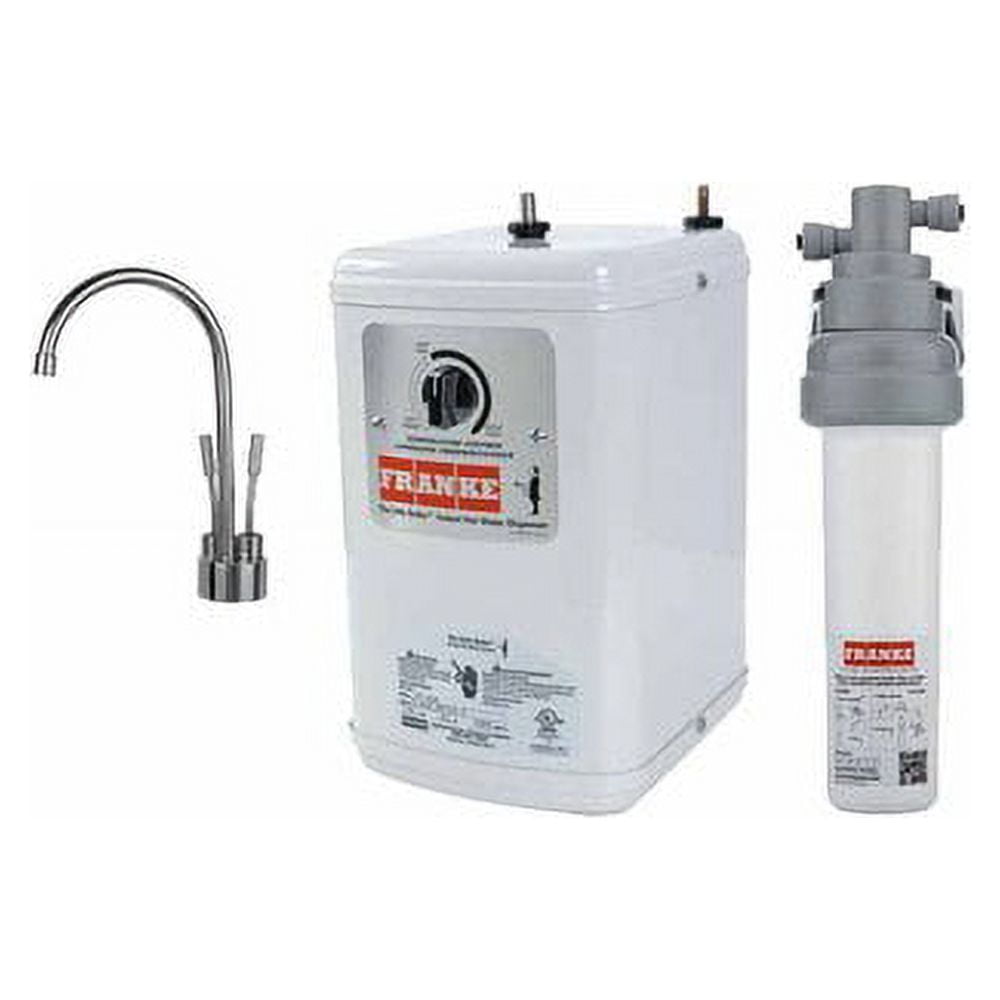 Franke LB9280FRCHT Hot and Filtered Cold Water Dispenser with Filter and Hot Water Tank