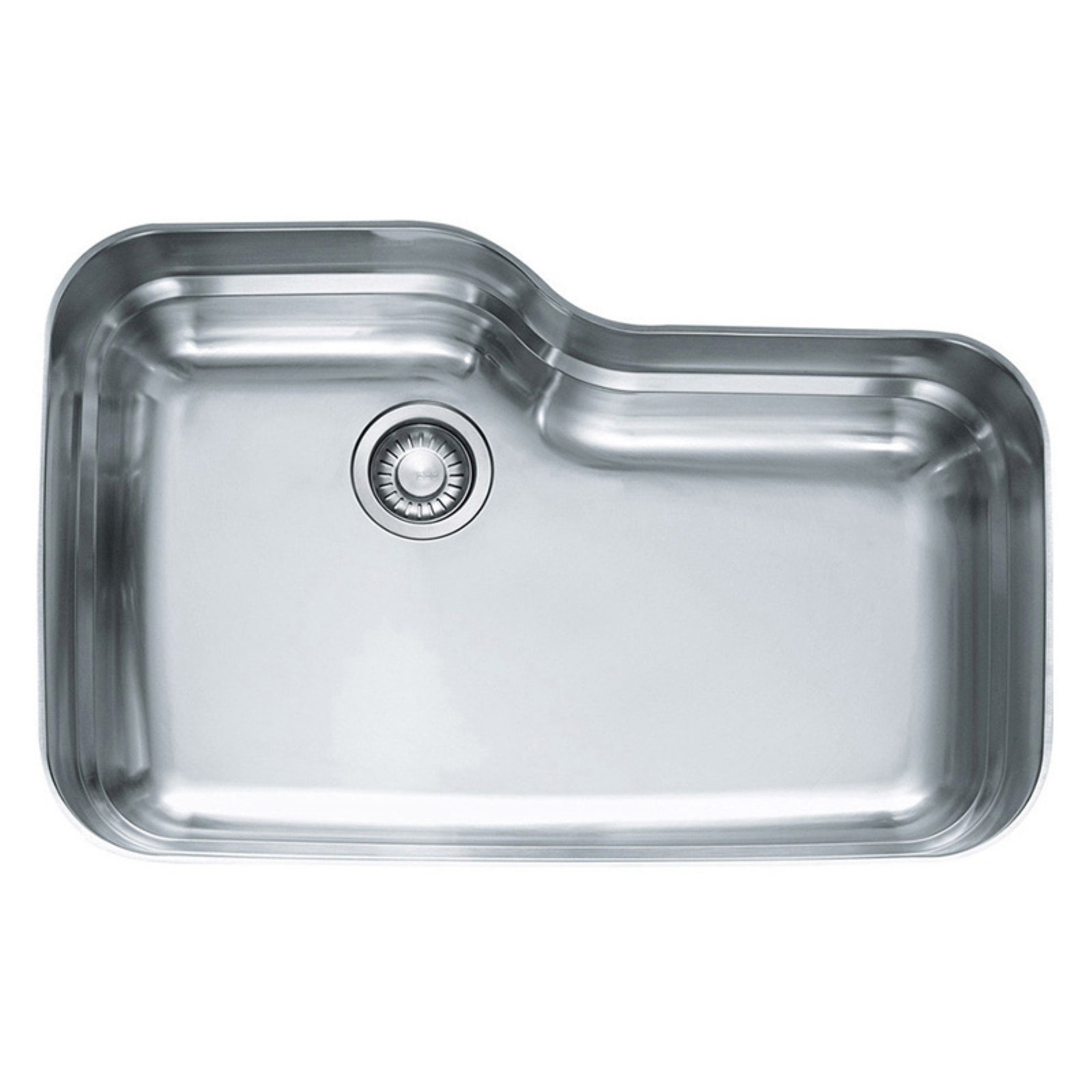 Franke Orca Silver Stainless Steel 30in Rectangle Undermount Sink