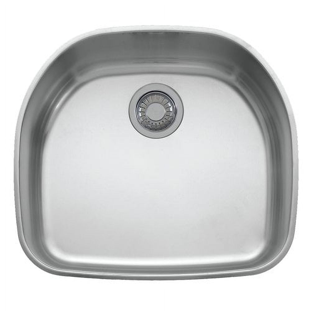 Prestige 22.25" Stainless Steel Undermount Single Bowl Sink