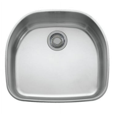 Franke PCX 110-2109 Stainless Steel 22-1/4in Rectangle Single Basin Sink