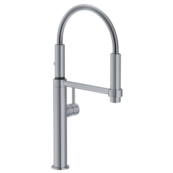Franke Pes-360 Pescara 1.75 GPM Single Hole Pre-Rinse Kitchen Faucet - Nickel