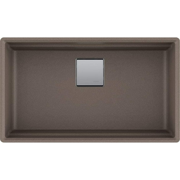 Franke Pkg11031 Peak 32" Undermount Single Basin Granite Kitchen Sink - Storm