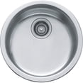 thumbnail image 1 of Franke RBX-110 Rotondo Single Bowl Undermount Or Topmount Sink Stainless Steel, 1 of 3