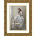 thumbnail image 1 of Franke, Ruth 11x14 Gold Ornate Wood Framed with Double Matting Museum Art Print Titled - IsnT She Beautiful?, 1 of 4