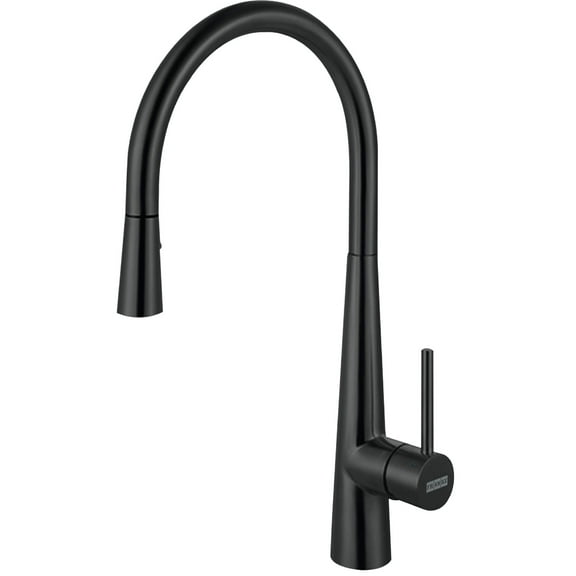 Open Box Franke Stl-Pd Steel 1.75 GPM Single Hole Pull Down Kitchen Faucet - Industrial Black