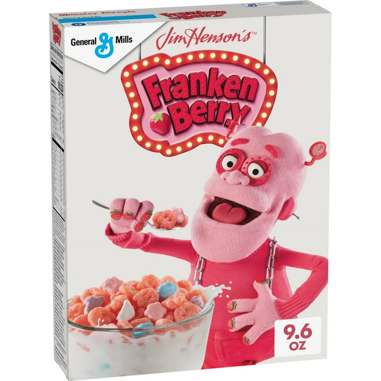 Franken Berry Breakfast Cereal with Frightful Friends