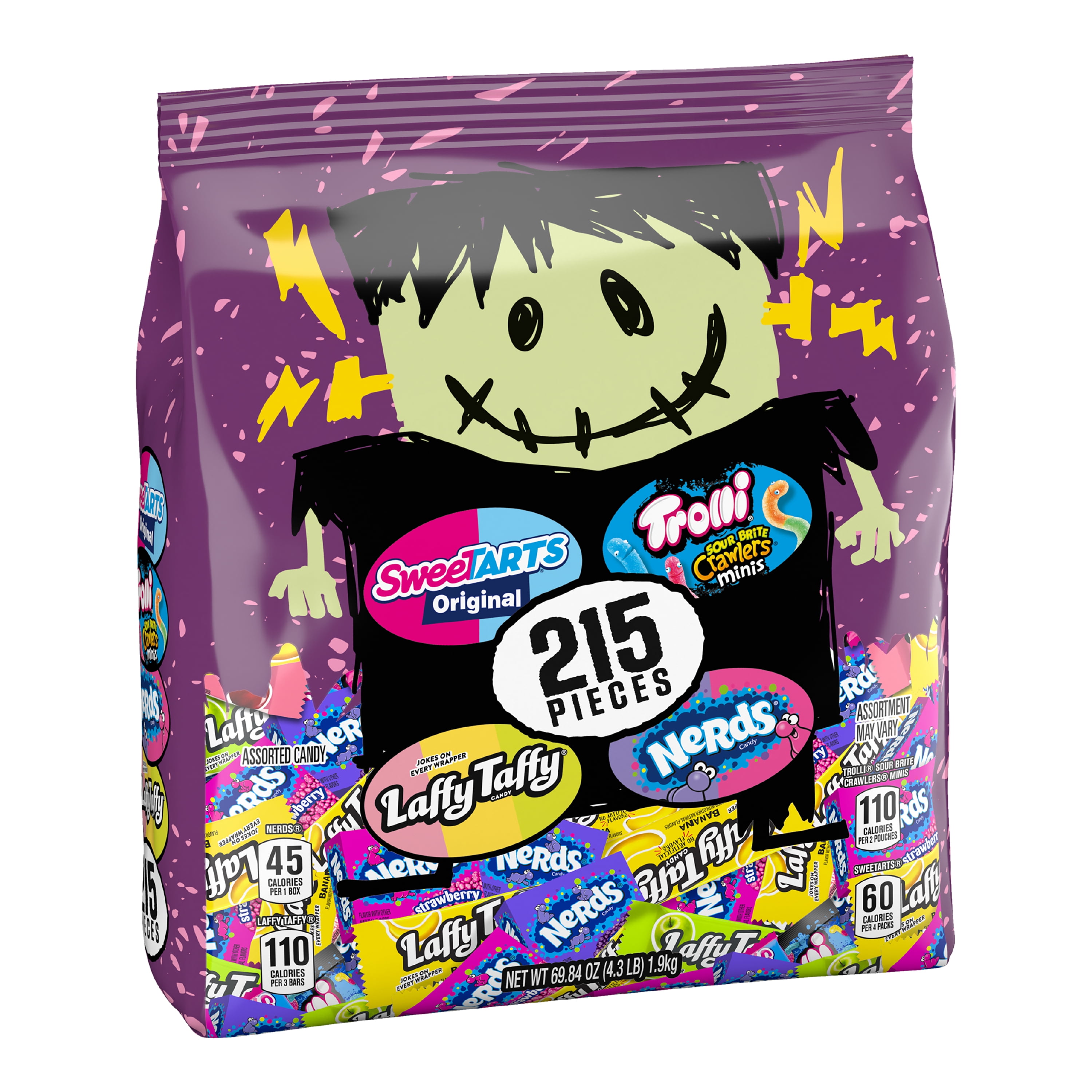 Franken Favorites 215 Pieces SweeTARTS Trolli Laffy Taffy Nerds franken-favorites-215-pieces-sweetarts-trolli-laffy-taffy-nerds