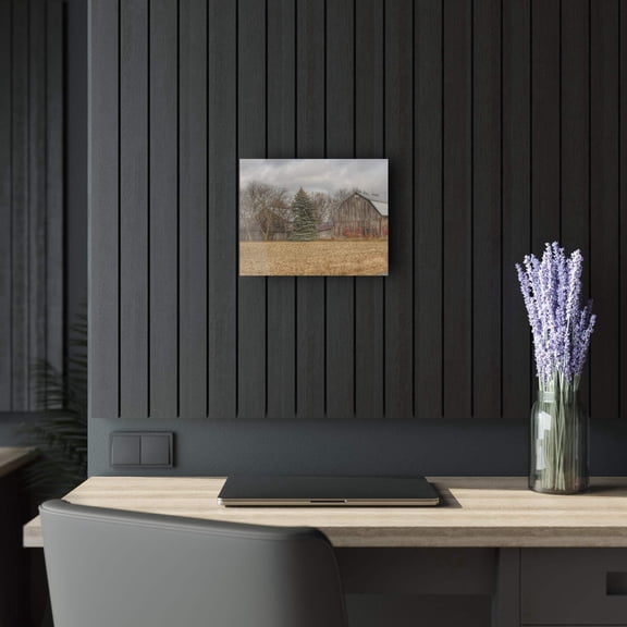 U R There Photography Frankenmuth Flint Street Farm Rustic Farmhouse Acrylic Wall Print