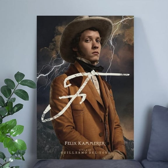 Frankenstein 2025 Movie Poster Wall Decor Felix Kammerer Size 24''x36'' Goldengate