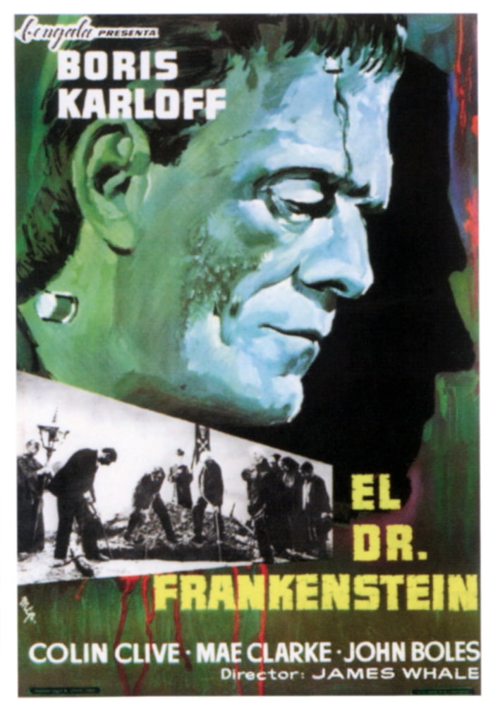 Frankenstein (Aka El Dr Frankenstein) Canvas Art - (24 x 36)
