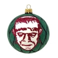 thumbnail image 1 of Frankenstein Ball Ornament Polish Glass The Halloween Collection by Thomas Glenn, 1 of 8