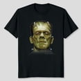 thumbnail image 1 of Frankenstein Big Face T-Shirt, Men's And Women's Graphic Tee 100% Cotton by TBun, Full Sizes S-5XL, 1 of 4