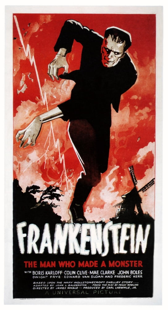 Frankenstein Canvas Art - (11 x 17)