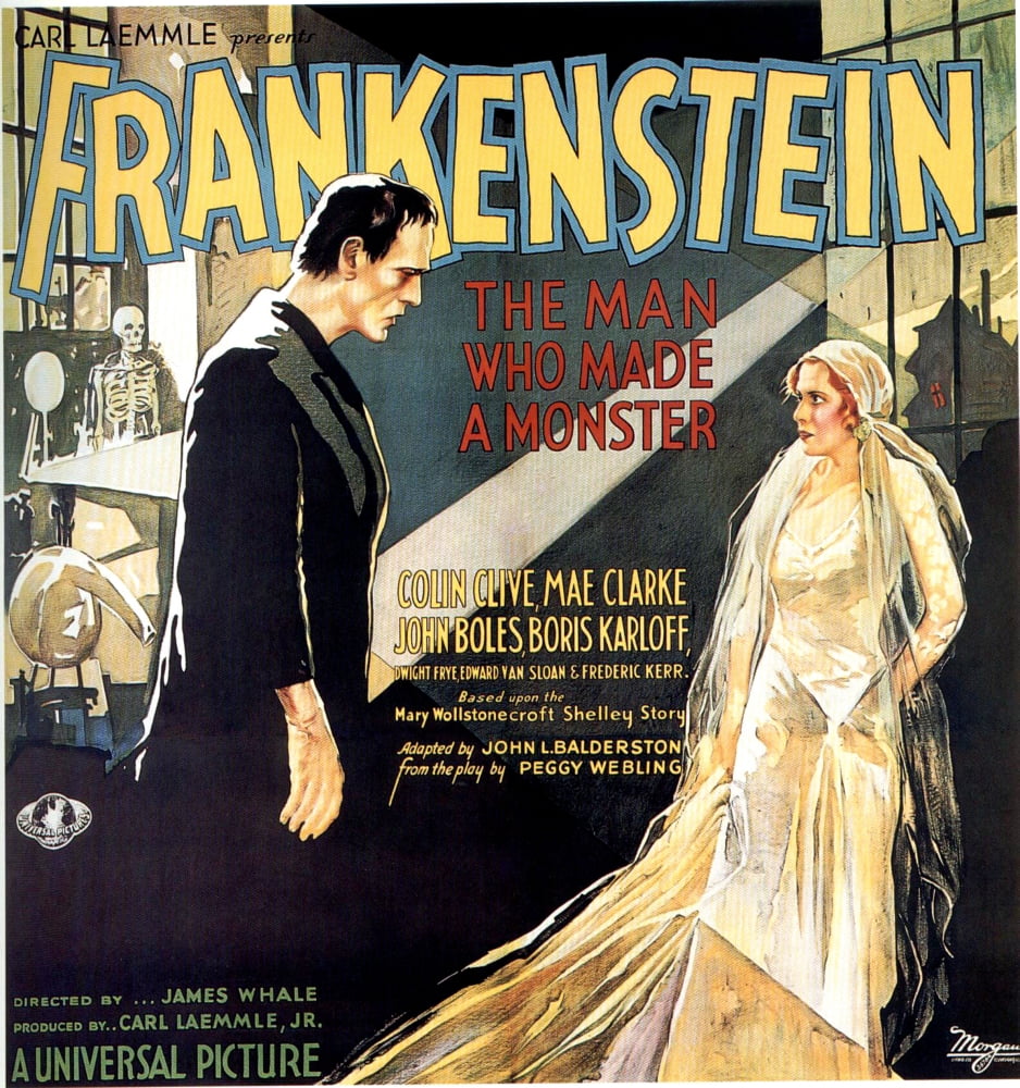 Frankenstein Canvas Art - (11 x 17)