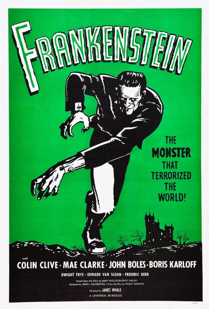 Frankenstein Canvas Art - (24 x 36)