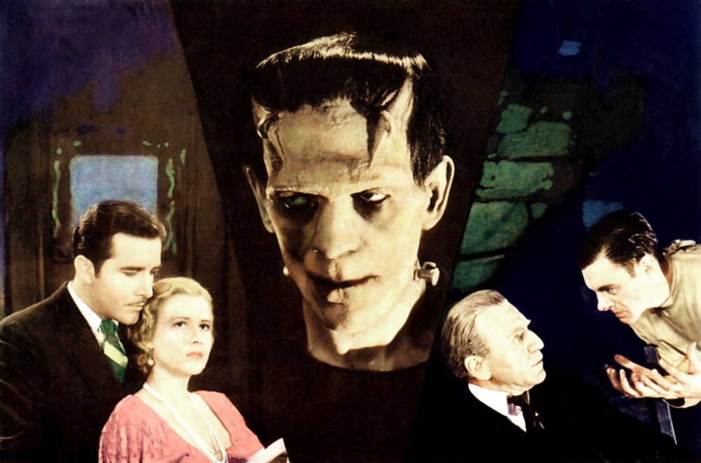 Frankenstein Canvas Art - (28 x 22)