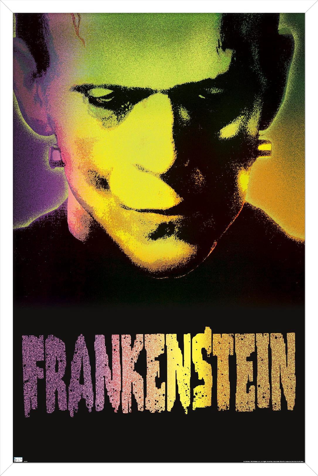 Frankenstein - Close-Up Wall Poster, 22.375" x 34" Framed