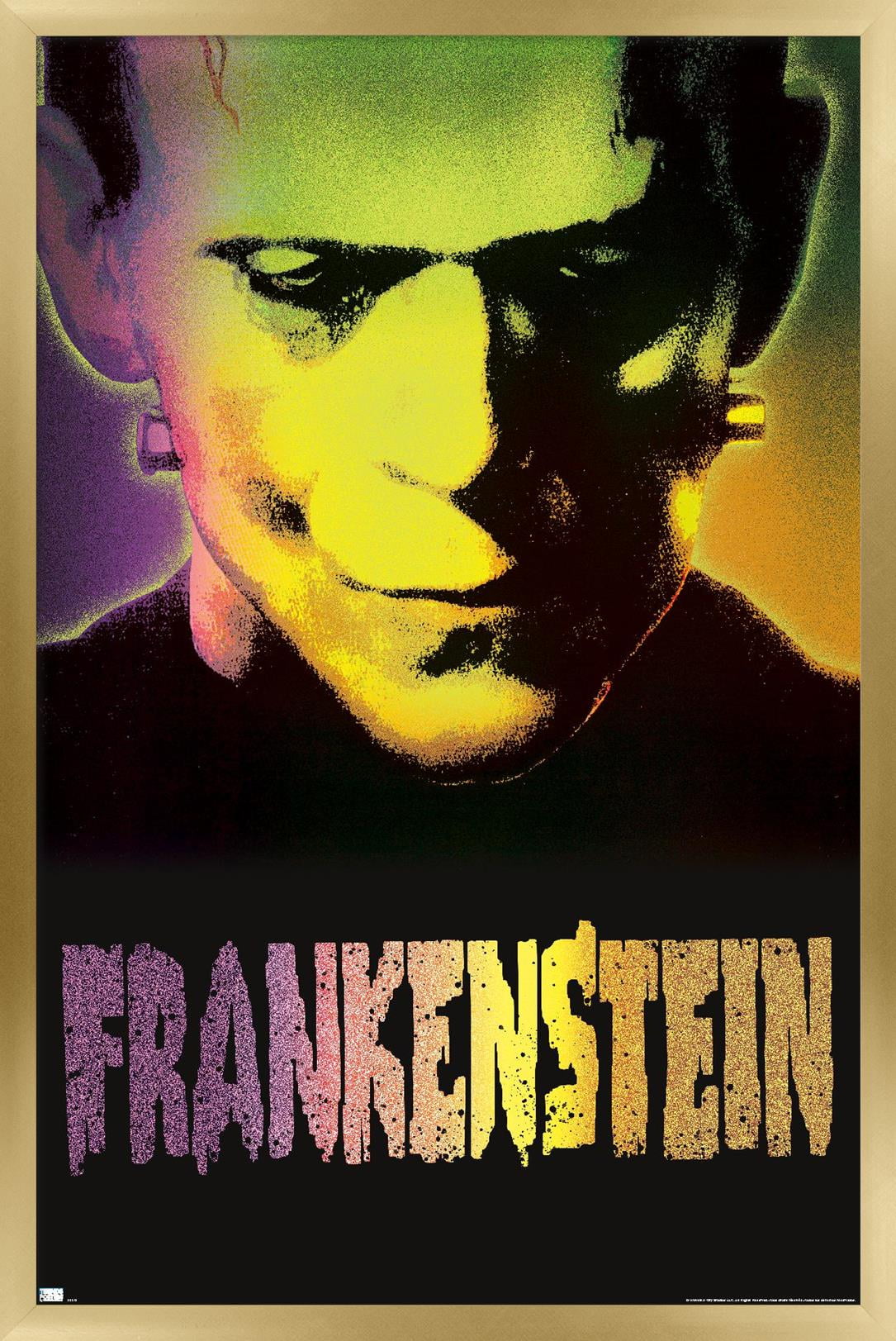 Frankenstein - Close-Up Wall Poster, 22.375" x 34" Framed