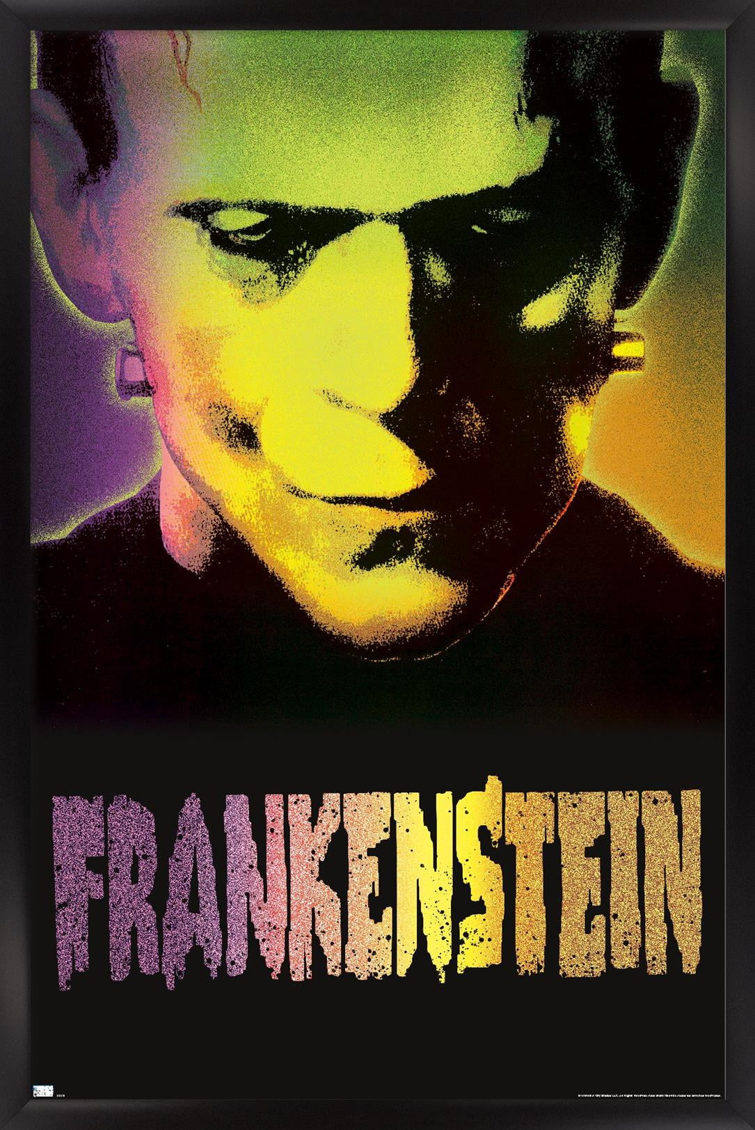 Frankenstein - Close-Up Wall Poster, 22.375" x 34" Framed