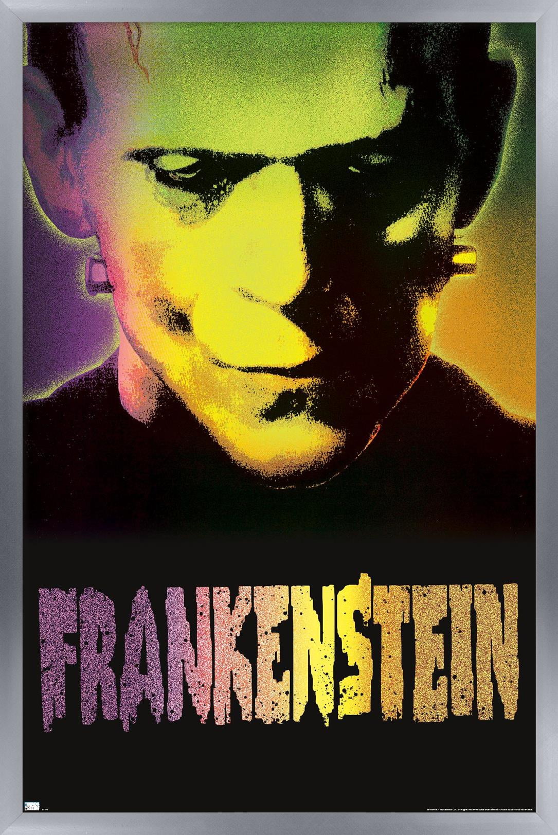 Frankenstein - Close-Up Wall Poster, 22.375" x 34" Framed