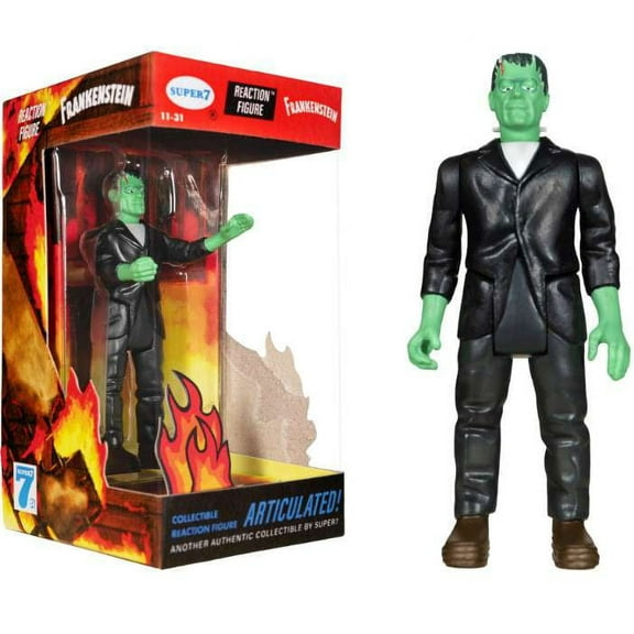 Frankenstein (Fire Box) Universal Monsters Super 7 Reaction Figure