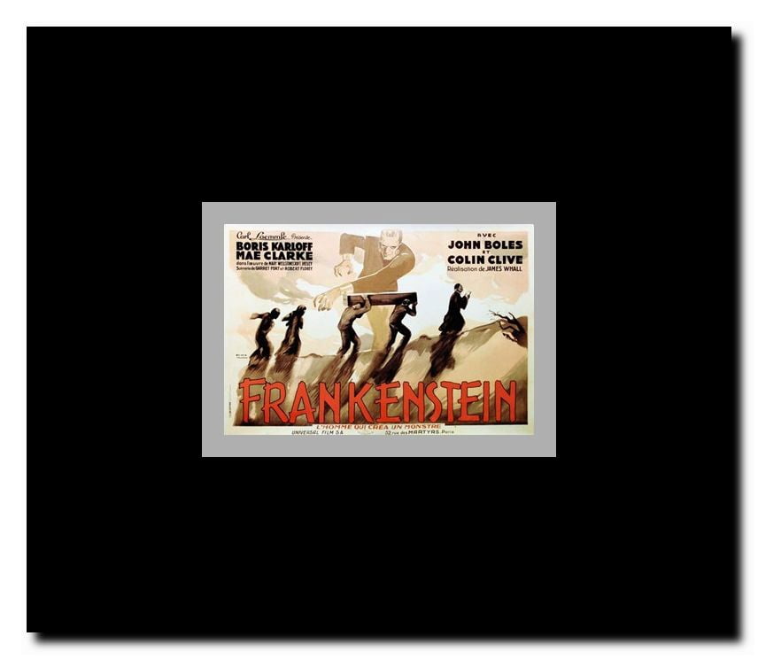 Frankenstein Framed Movie Poster