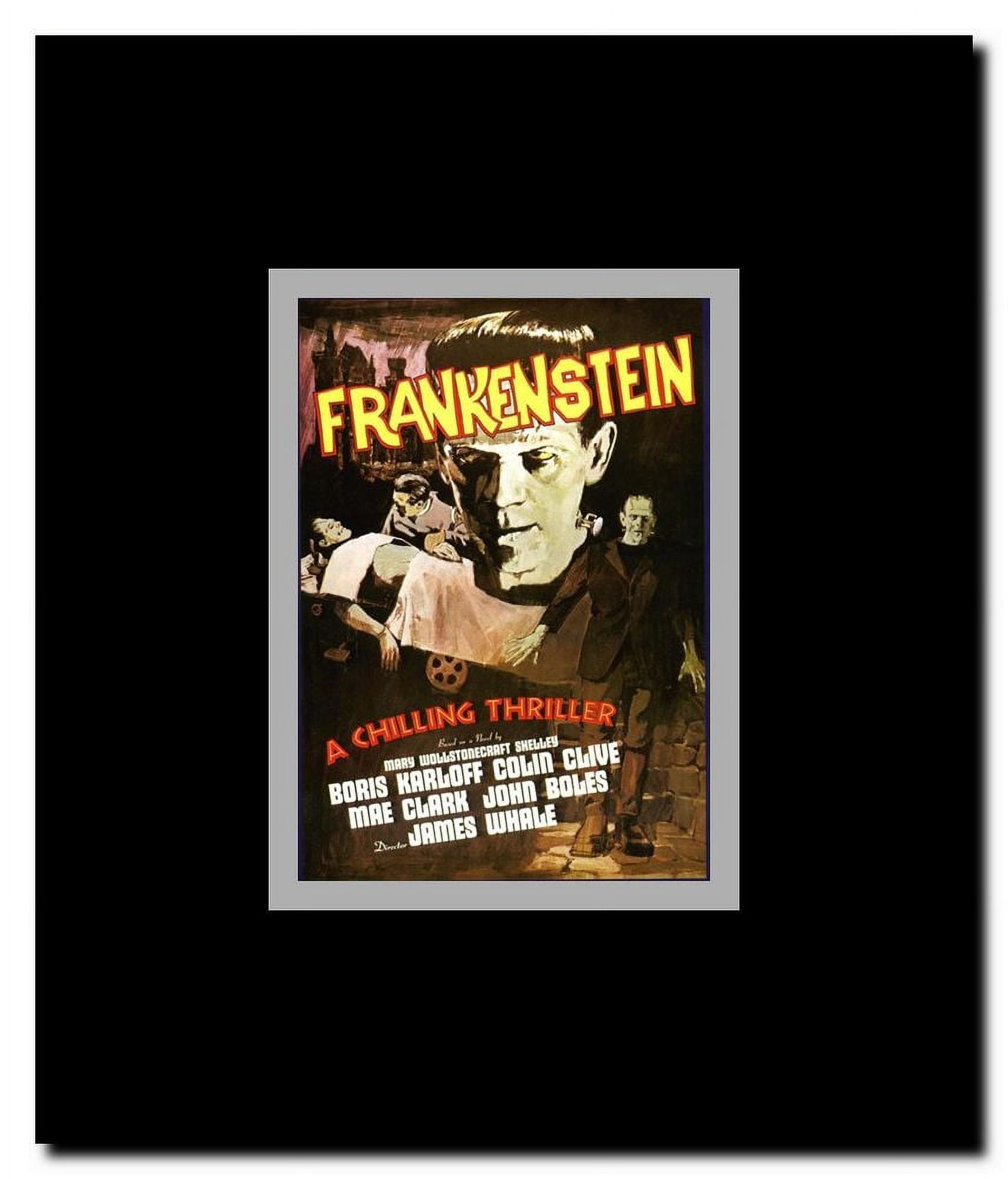 Frankenstein Framed Movie Poster
