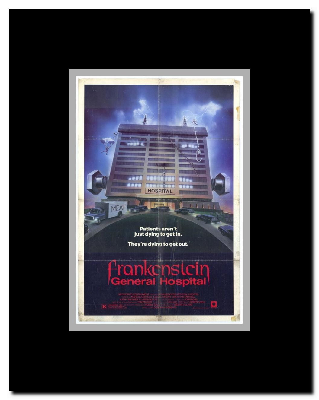 Frankenstein: General Hospital Framed Movie Poster