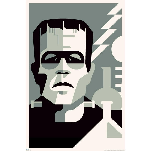 Frankenstein - Graphic Wall Poster, 22.375" x 34"