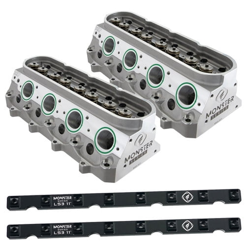 Frankenstein M311 273cc LS3 Cylinder Head Set with Billet Rocker Arm ...