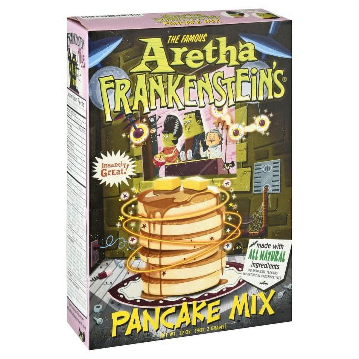 Frankenstein Mills Aretha Frankensteins  Pancake Mix, 32 oz
