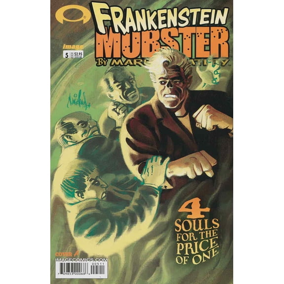 Frankenstein Mobster #5A VF ; Image Comic Book