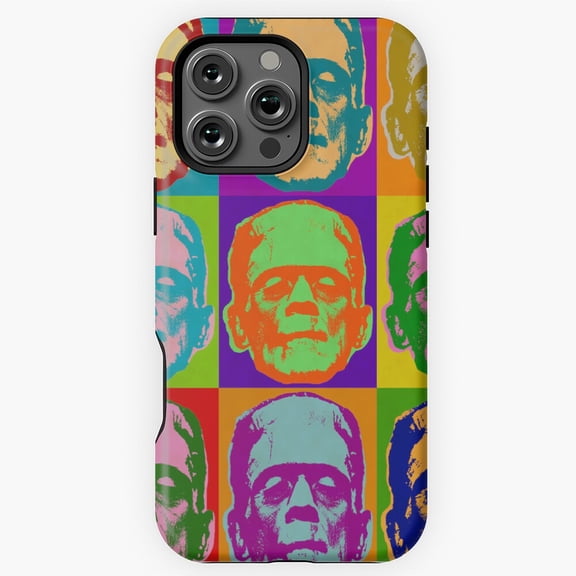 Frankenstein Pop Art Retro Halloween Monster Po 60sp Culture Bright Art Home Decor 50s 60s 70s 80s Gift 50s Phone Case for iPhone 16 15 14 13 12 11 Pro Max M5911726