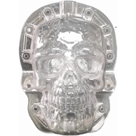 Frankenstein Skull pumpkin mold for growing into shape for Halloween Festivel