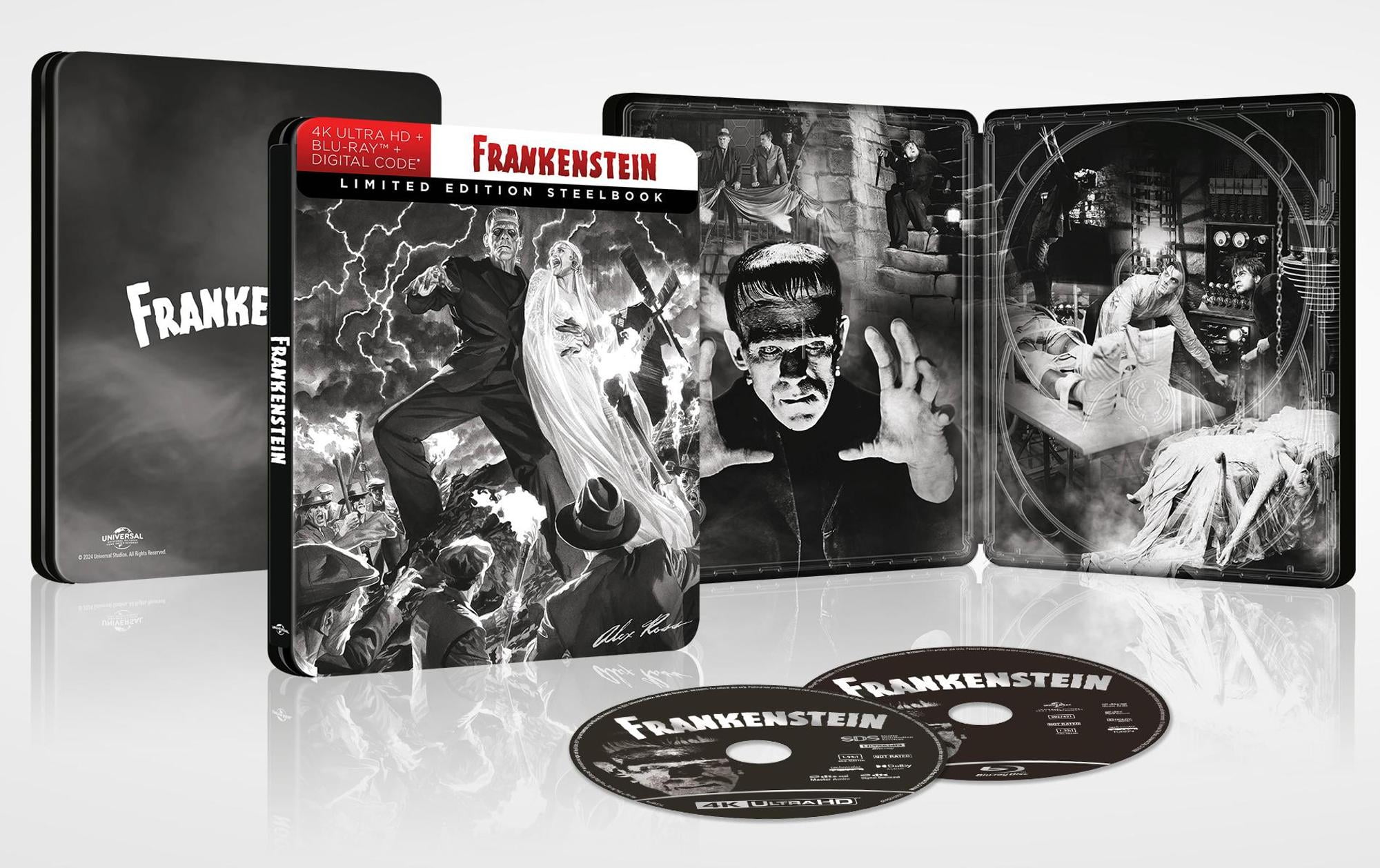 Frankenstein (Steelbook) (4K Ultra HD + Blu-ray + Digital