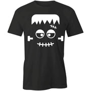 Frankenstein T-Shirt | Cool Halloween Black Tee Gift