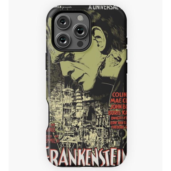 Frankenstein The Man who made a Monster GA8520 Phone Case for iPhone 11 to 17 Pro Max