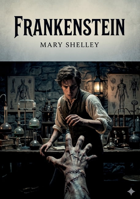 Frankenstein: by Mary Shelley, (Paperback)