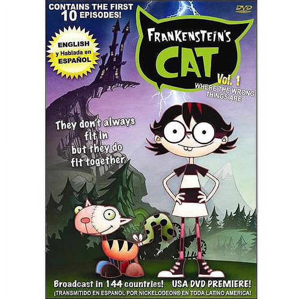 Frankenstein's Cat 1: Where the Wrong Things Are [DVD](中古品) Frankenstein-s-Cat-Vol-1-Where