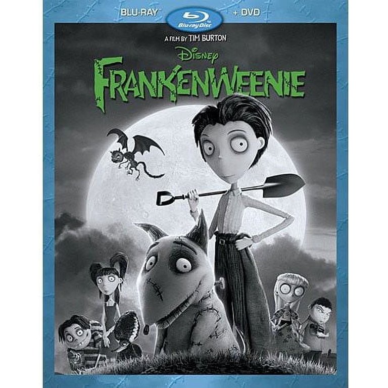 Frankenweenie (Blu-ray + DVD), Walt Disney Video, Comedy - Walmart.com